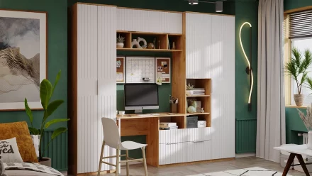 Полка настенная 940 Хилтон, Дуб Крафт  